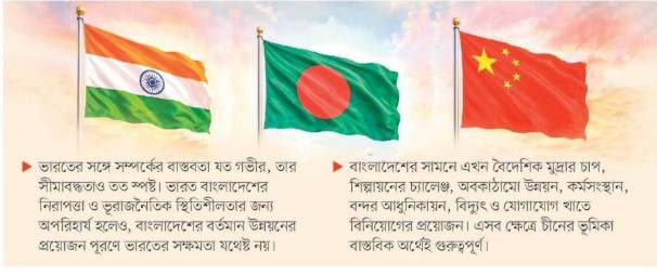 চীন–ভারত: বড় শক্তির ছায়ায় নিজের ছায়া অক্ষুণ্ন রাখার চ্যালেঞ্জ