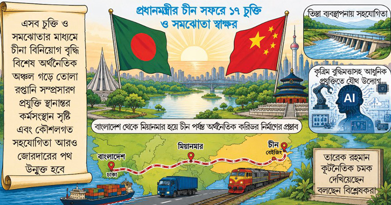 ঢাকা-বেইজিং সম্পর্কে নতুন সূর্যোদয়
