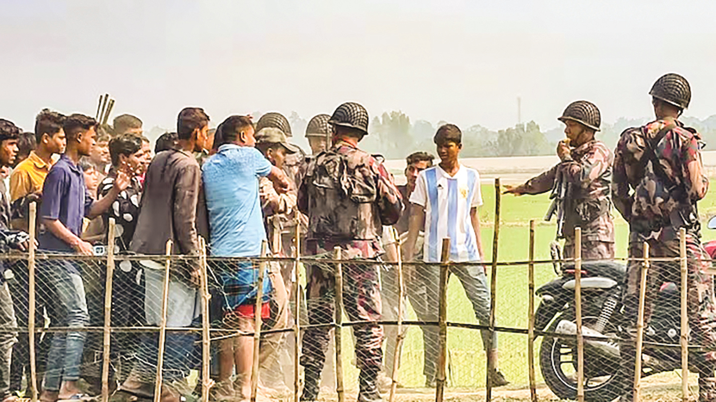 ‘অবৈধ অনুপ্রবেশ’ থেকে পুশ ইন