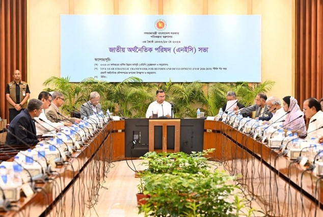 প্রধানমন্ত্রীর সভাপতিত্বে এনইসি সভা চলছে